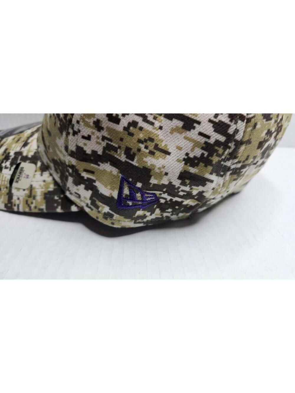 Minnesota Vikings New Era 2023 Salute To Service 39THIRTY Flex Hat Camo Size S/M - Picture 6 of 11